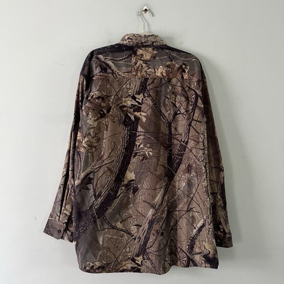 NWT White Water Outdoors Real Tree Camo Button Down Long Sleeve Hunting Shirt - Picture 3 of 6